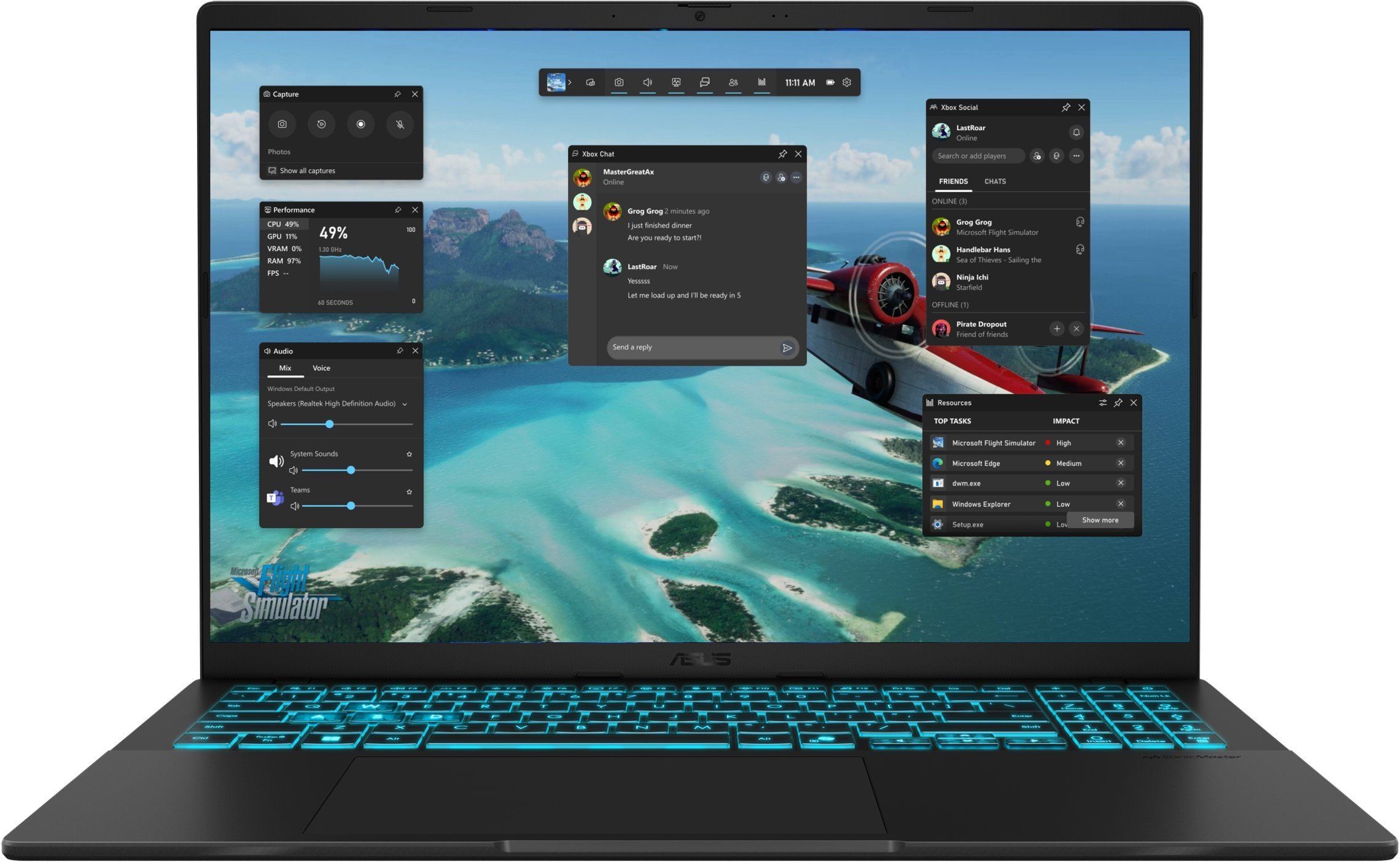 Laptop Asus V16 V3607 Core 5 210H / 32 GB / 512 GB / RTX 5060 / 144 Hz / Windows 11 Home (V3607VM-RP015)