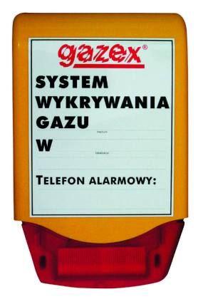 Gazex Sygnalizator optyczno-akustyczny 12V SL-21