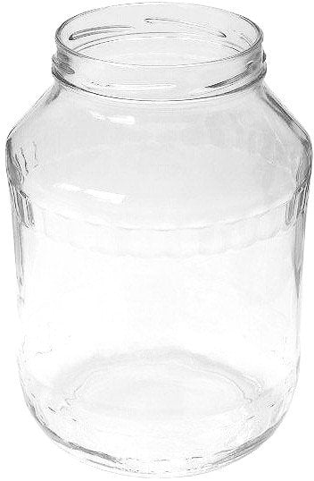 JAR 2650ML 2PCS WITHOUT LID 100MM