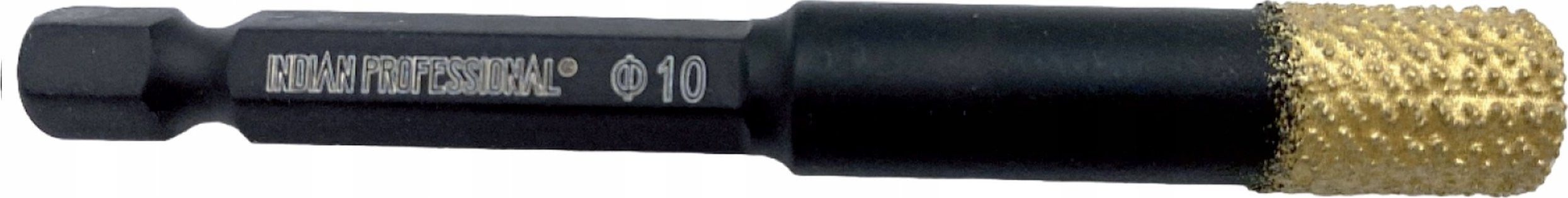 INDIAN PROFESSIONAL KORONA DIAMENTOWA HEX 10mm WIERCENIE NA SUCHO /INDIAN PROFESSIONAL