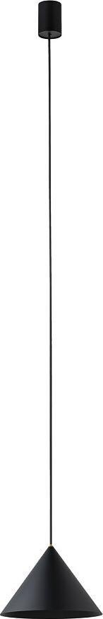 Lampa wisząca Nowodvorski Stożkowa lampa wisząca Zenith 7996 nowoczesna czarna do pokoju