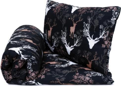 Pulp PULP-KOMPLET POŚCIELI BAMBUSOWEJ 80X100 CM JELONKI CIEMNE