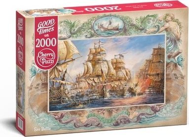 Timaro Puzzle 2000 Cherry Pazzi Sea battle 50026