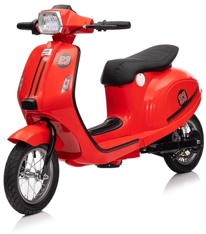 Pojazd Skuter Retro 23 Czerwony