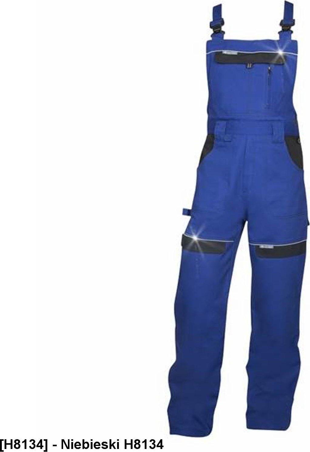 Ardon ARDON COOL TREND - spodnie ogrodniczki ocieplane niebieskie L