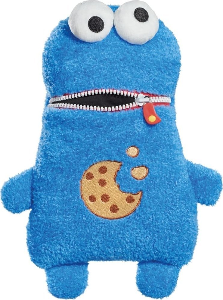 Schmidt Spiele Worry Eater Cookie Monster Cuddly Toy (Blue, Size: 29 cm)