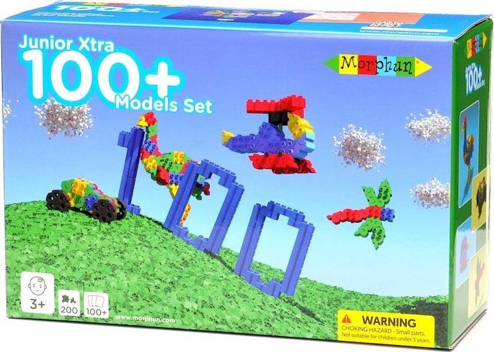 Klocki Morphun 100 Modeli Box - 200 el.