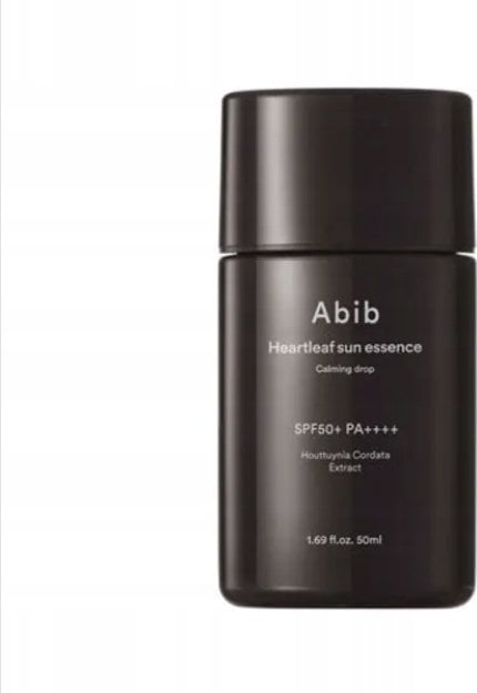 ABIB_Heartleaf Sun Essence Calming Drop SPF50+ esencja przeciwsłoneczna do twarzy 50ml
