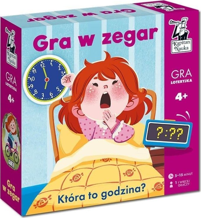 Kapitan Nauka Gra w zegar. Która to godzina?