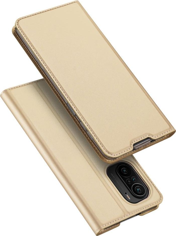 DUXDUCIS Etui DuxDucis Skin Pro do Xiaomi Redmi K40 Pro+ / K40 Pro / K40 / Poco F3 złoty