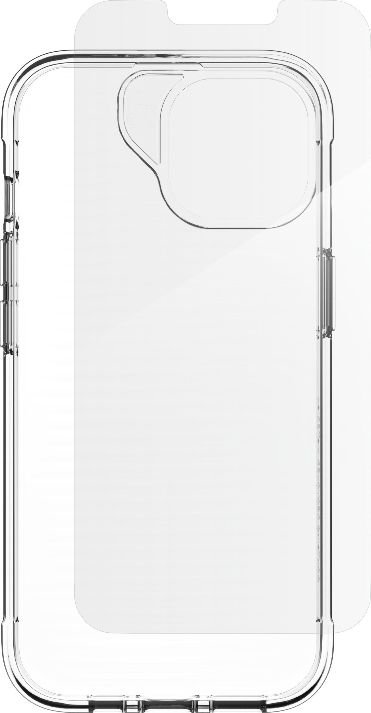 ZAGG Luxe Bundle - obudowa ochronna oraz szkło ochronne do iPhone 16e (2025) / 15 / 14 / 13 (clear)