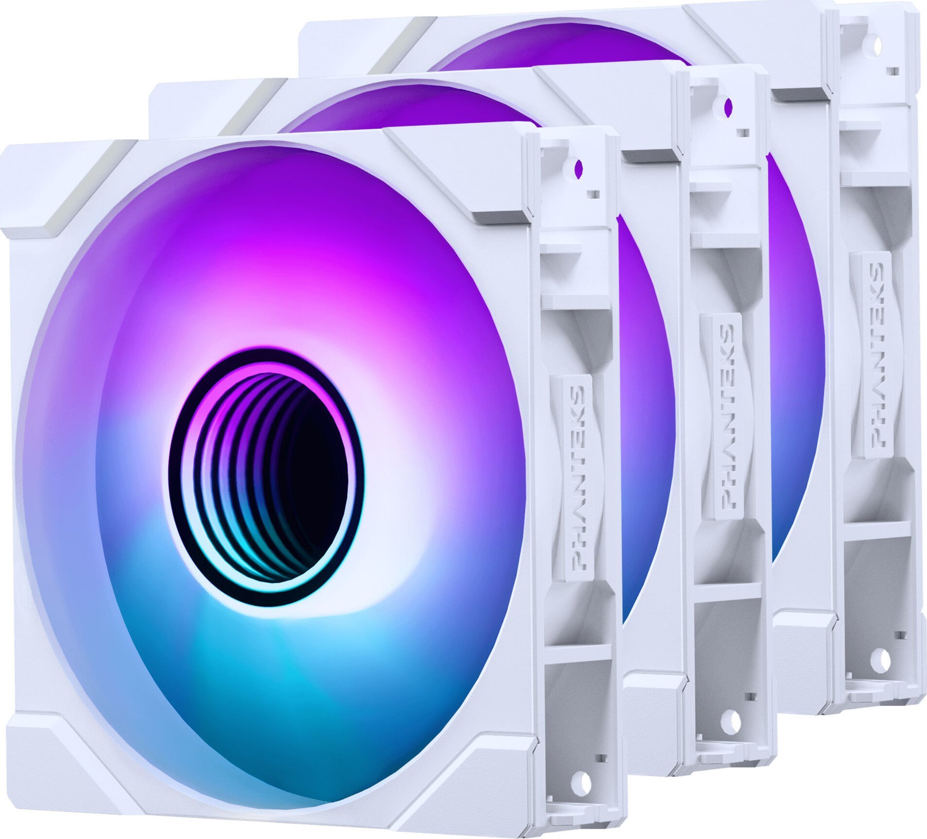 Wentylator Phanteks M25G2-120 D-RGB 3-pack biały (PH-F120M25_G2_DWT01_3P)