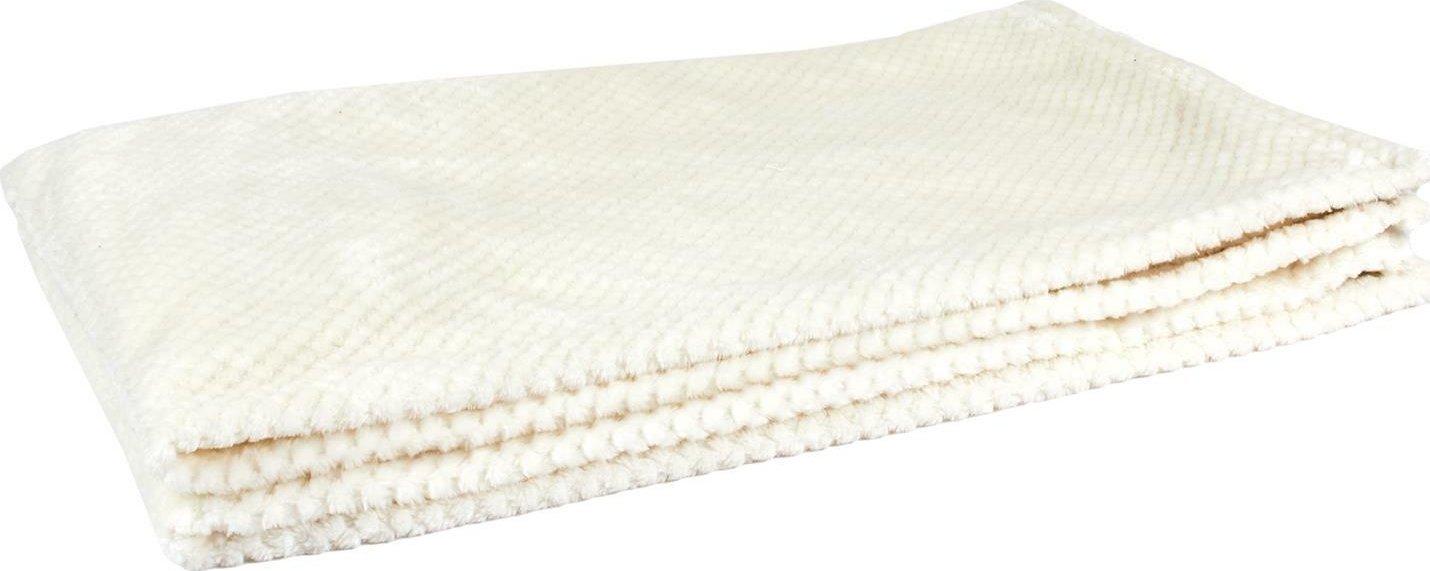 Intesi INTESI KOC/ PLED HONEYCOMB KREMOWY 120X150CM