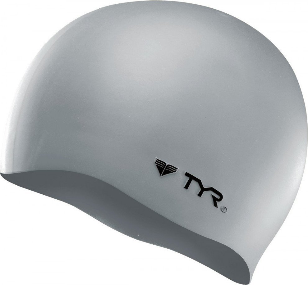 TYR Czepek Pływacki Tyr Wrinkle-Free Silver
