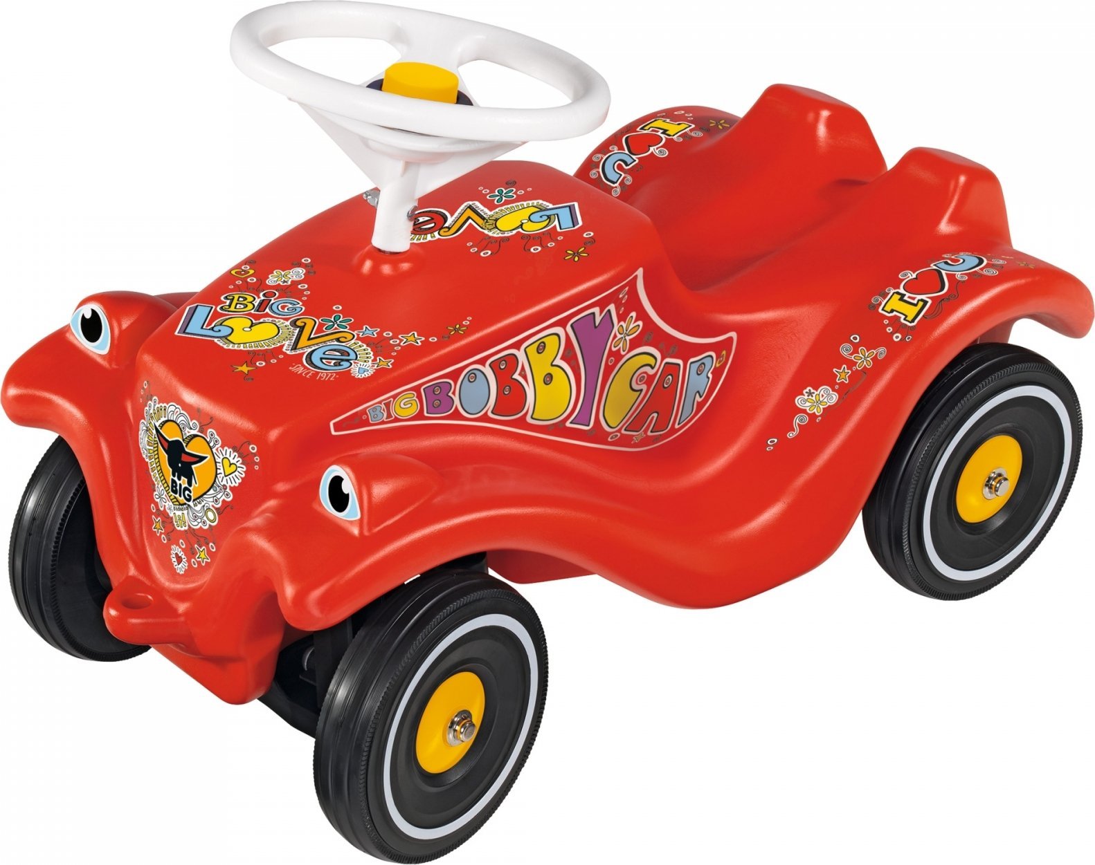 Big BIG Bobby Car Classic Lumi, push rod