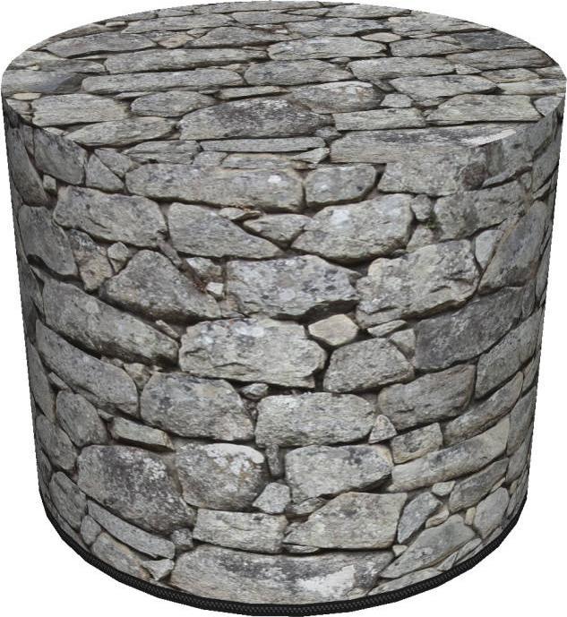 Bertoni-arco Okrągła pufa dekoracyjna - CORDOBA