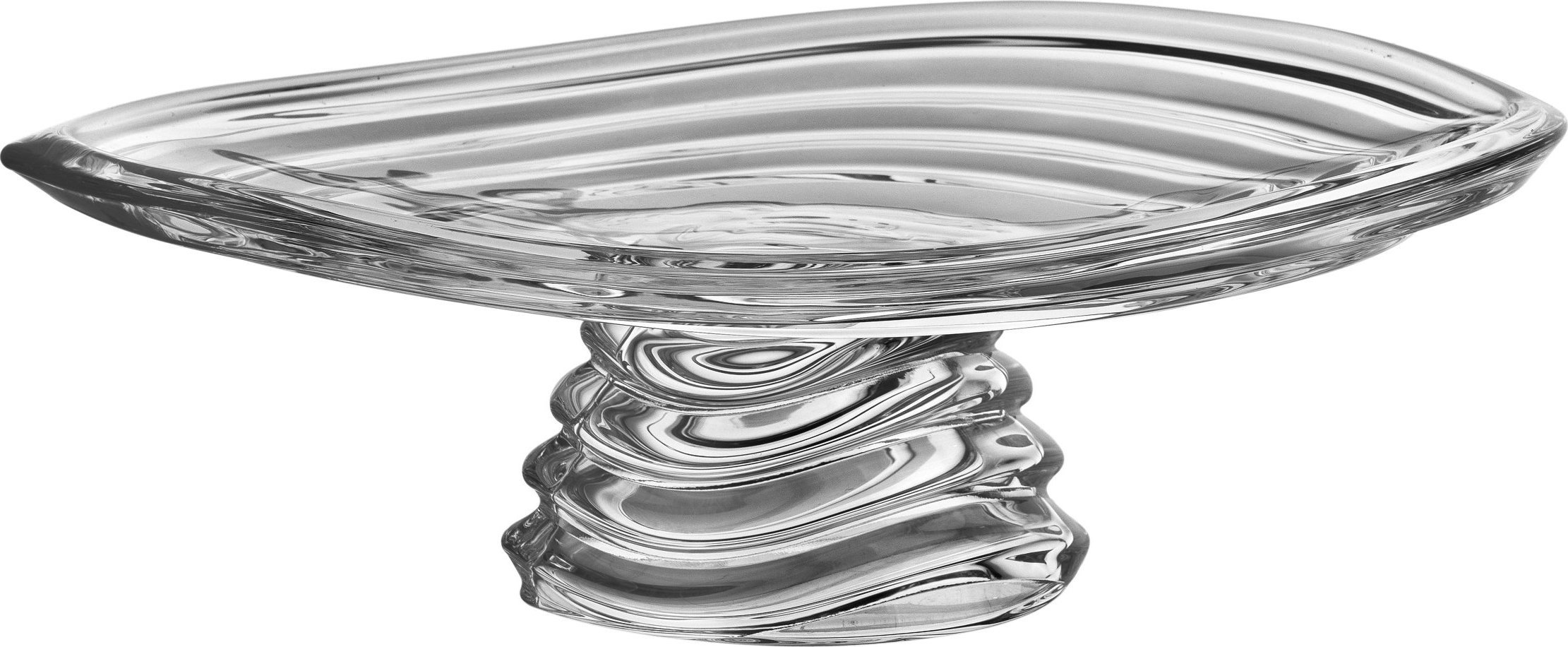 Bohemia Patera liść 36 cm Bohemia