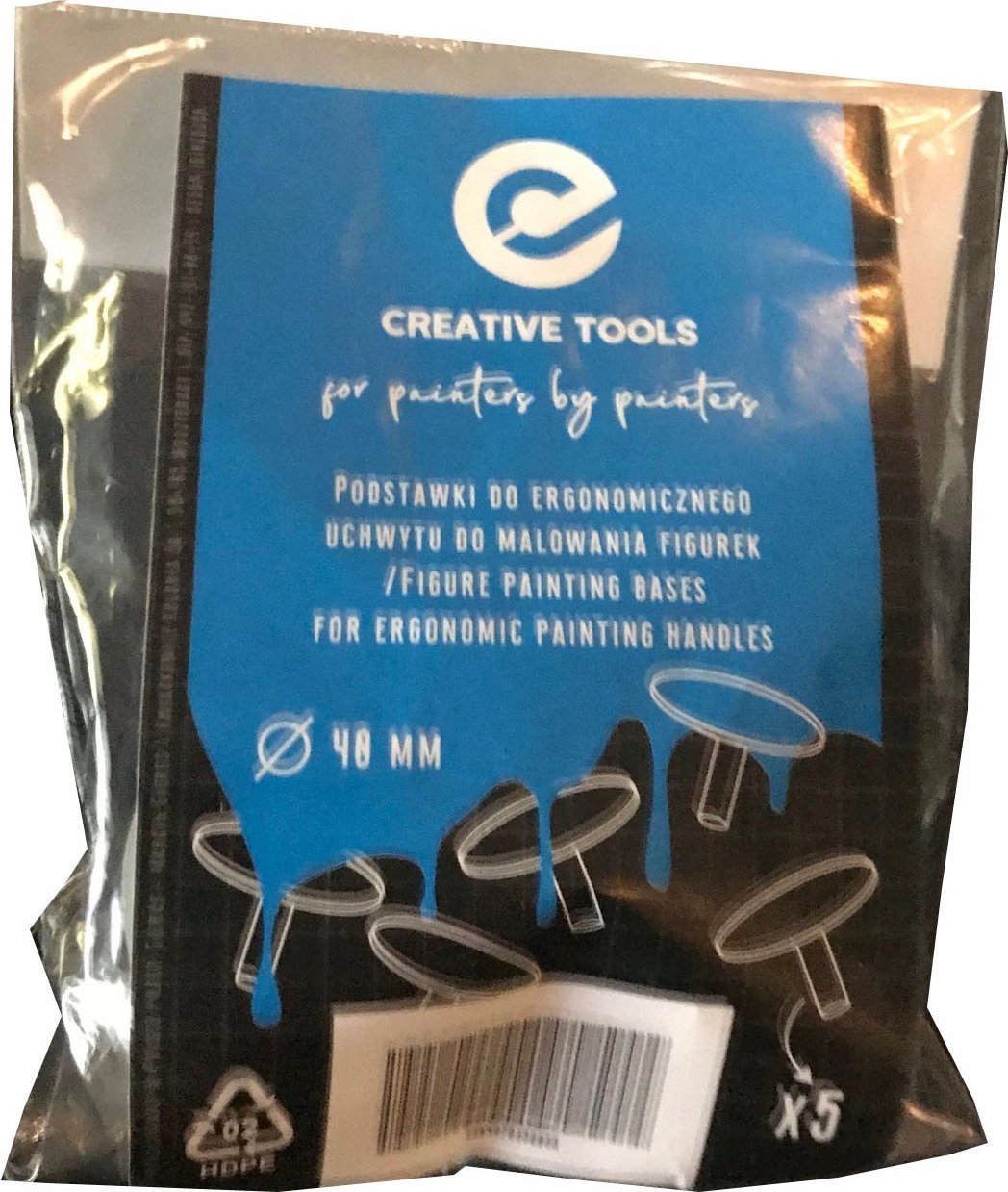 Creative Tools : Podstawki 40 mm 5szt