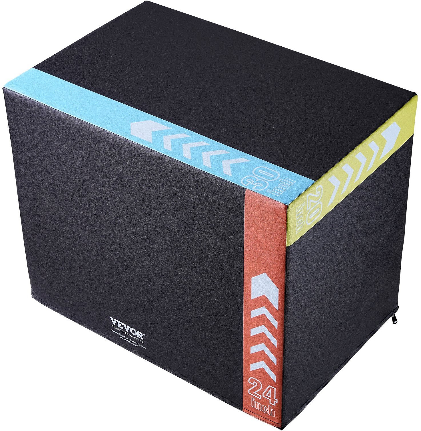 Skrzynia crossfit plyometryczna JUMP BOX 3w1 50 x 60 x 76 cm