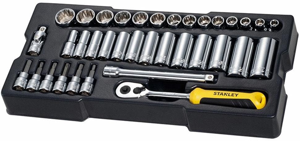 STANLEY ZESTAW KLUCZY 36el. 3/8" TRANSMODULE