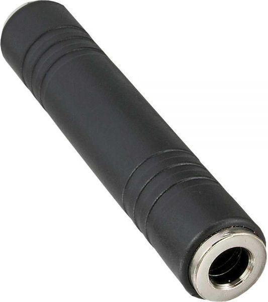 Adapter AV InLine Jack 6.3mm - Jack 6.3mm czarny (99307)