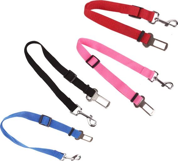 Nobleza SIMPLE DOG SAFETY BELT W2.0*L40-60CM RED/PINK/BLACK/BLUE SIMPLE DOG SAFETY BELT W2.0*L40-60CM RED/PINK/BLACK/BLUE