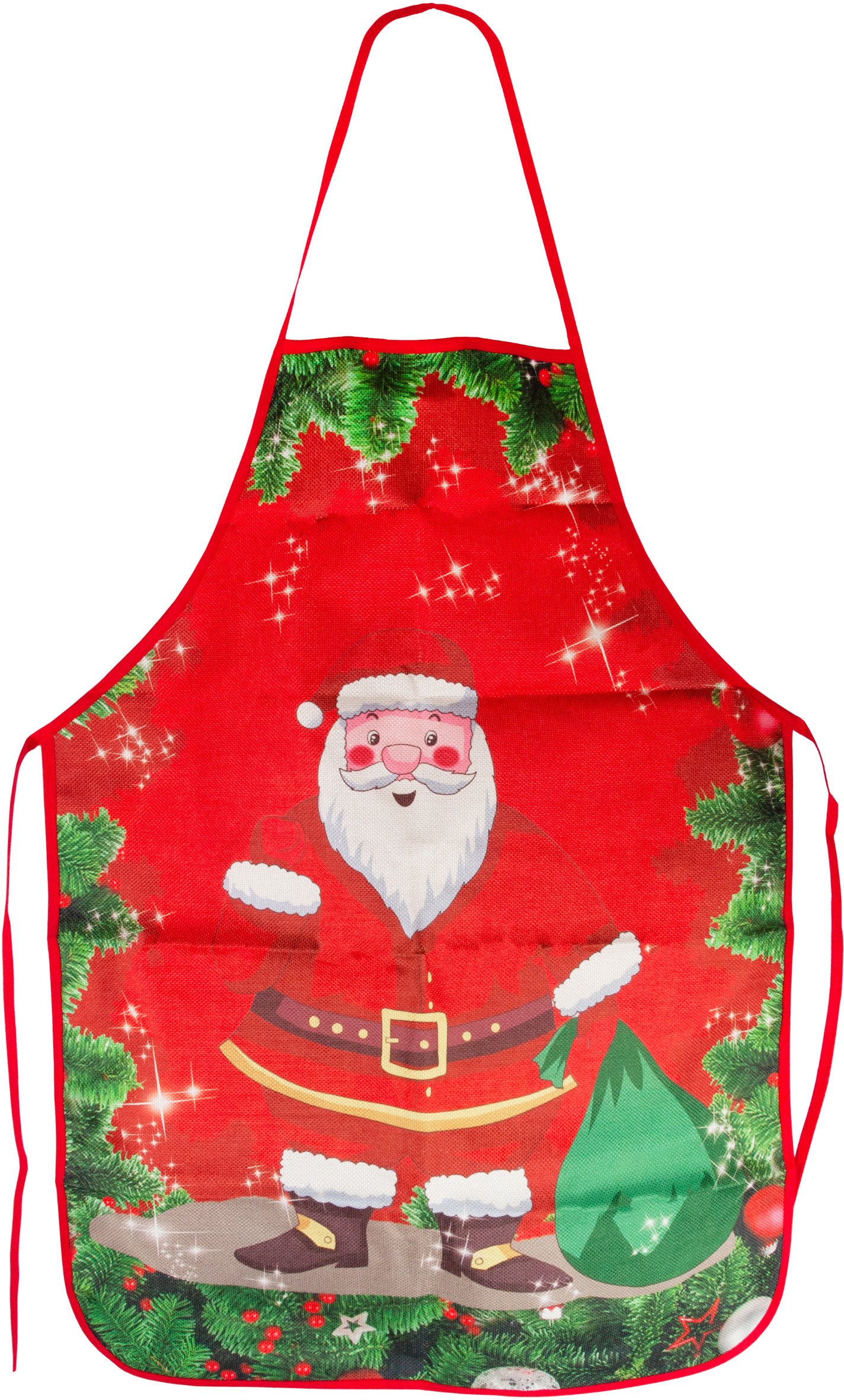 TG76546 FARTUCH FARTUSZEK KUCHENNY WZÓR MOTYW ŚWIĄTECZNY PREZENT ŚWIĘTA MIKOŁAJ