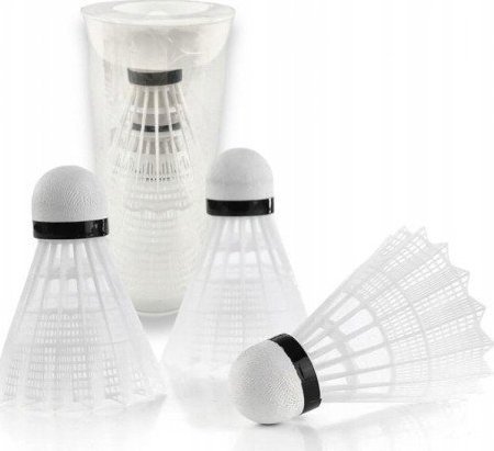 Zestaw 3 lotek do badmintona w tubie