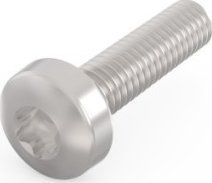 SCHROFF SCHROFF Śruba z łbem walcowym, Torx, stal niklowana, M2,5 x 12 mm
