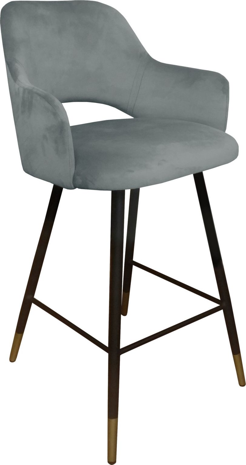 Atos Hoker krzesło barowe Milano podstawa czarna/złota MG17 (HOKER MILANO PODSTAWA CZARNA/ZŁOTA) - 555