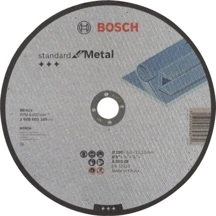 Bosch TARCZA T42 230/3,0/22 A30S-BF-80 METAL STANDARD