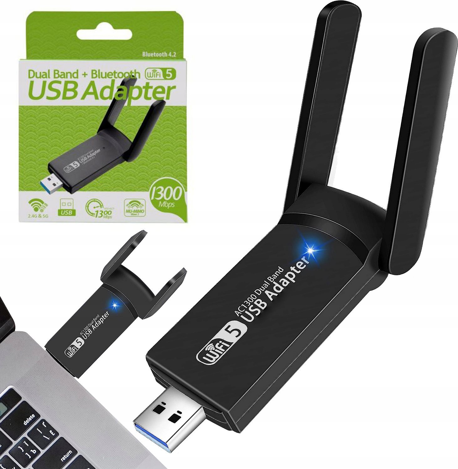 ADAPTER WIFI 1300Mbps WD-4605AC