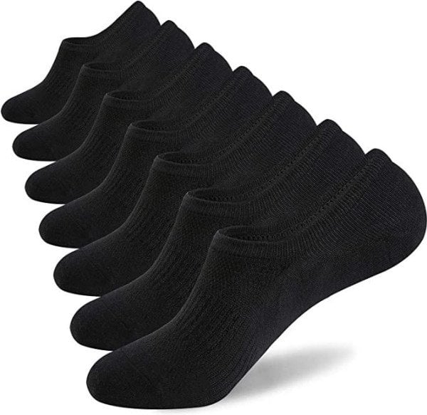 SOCKS MEN BLACK SHORT 43-46 PACK 10PC
