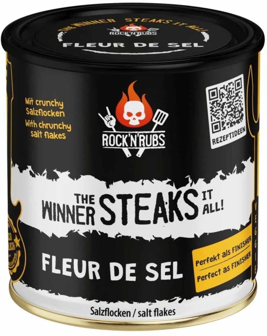 ROCK N RUBS - "Fleur de Sel" 220g MHD 07/27