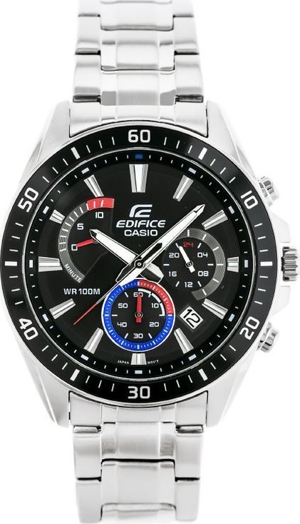 Zegarek Casio ZEGAREK MĘSKI CASIO EDIFICE EFR-552D-1A3 - 10ATM (zd094c) uniwersalny