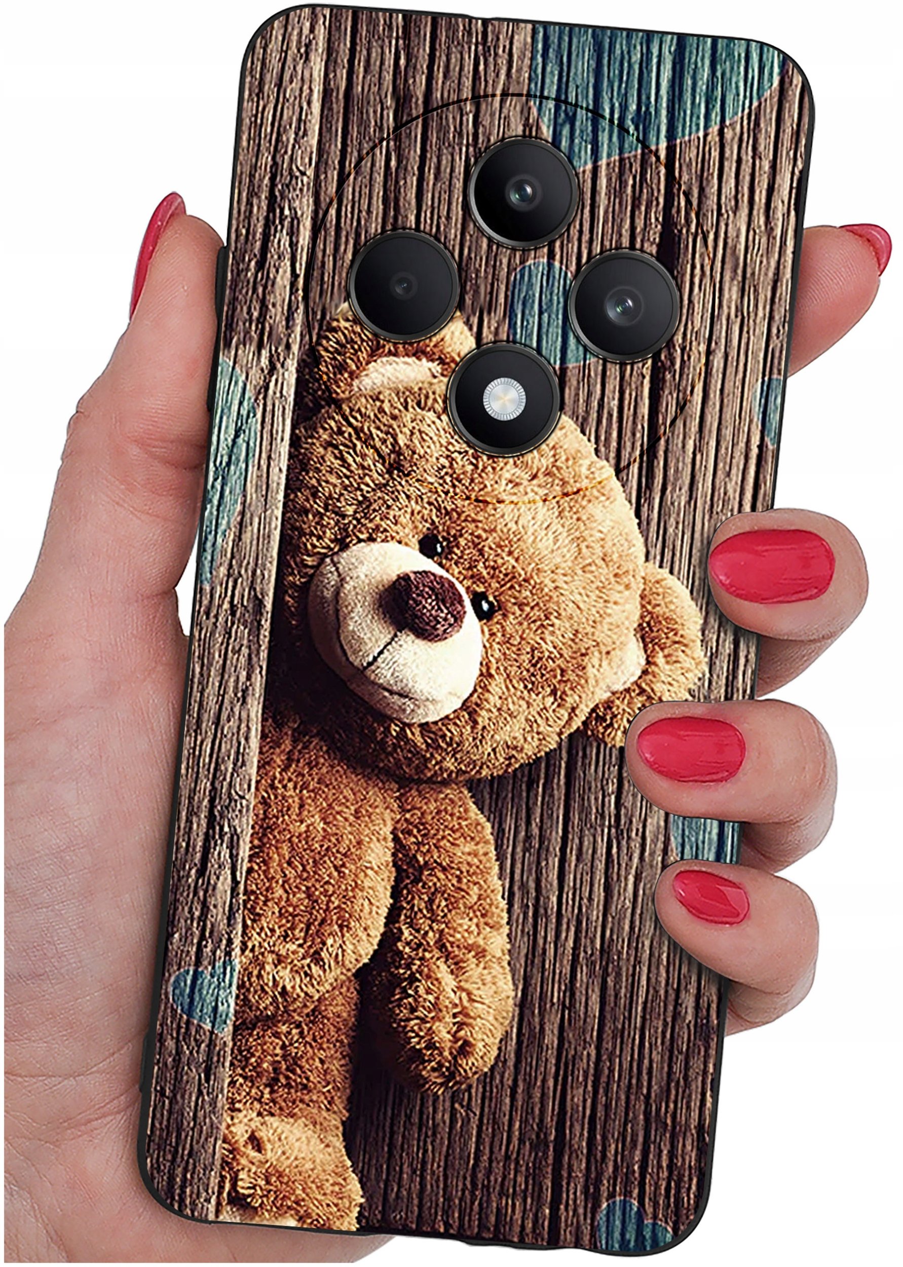 Etui do Oppo Reno 12 F 5G | 12 FS 5G WZORY |SILIKONOWE MATT CASE + SZKŁO 9H