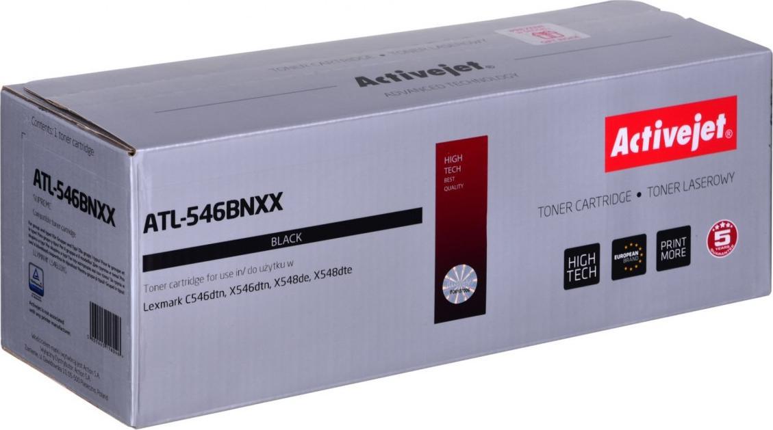 Toner Activejet Black Zamiennik C546U1KG (ATL-546BNXX )