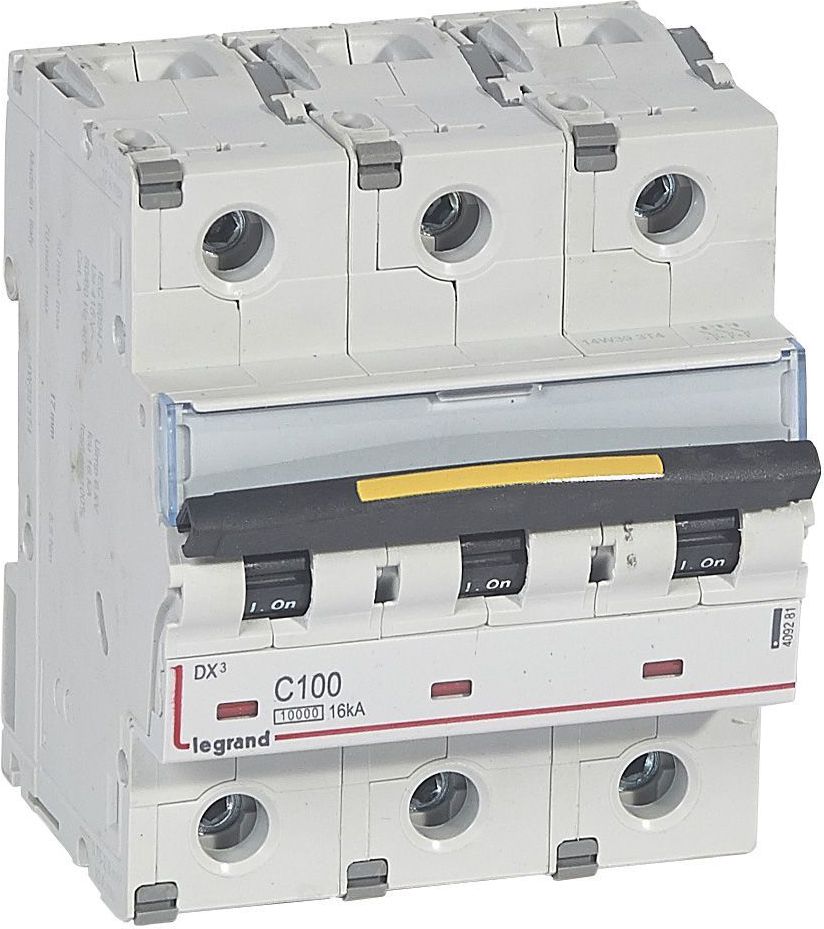 Legrand Wyłącznik nadprądowy S313 DX3 C100 100A 3P C 409281