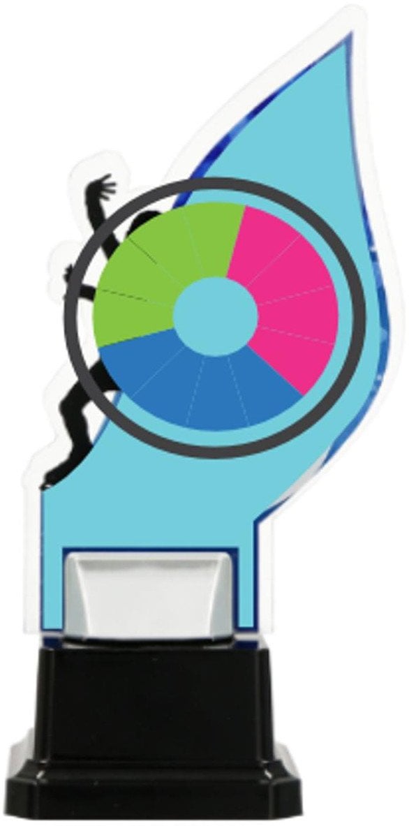 Trofeum z plexy na podwyższeniu - INDYWIDUALNE