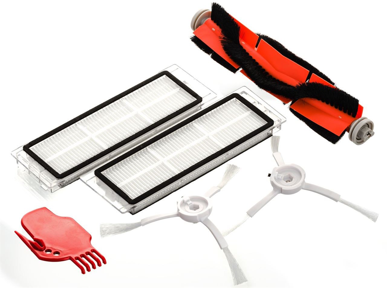 Zeyxo Szczotki i filtry do XIAOMI MI ROBOROCK S50 S55 zestaw