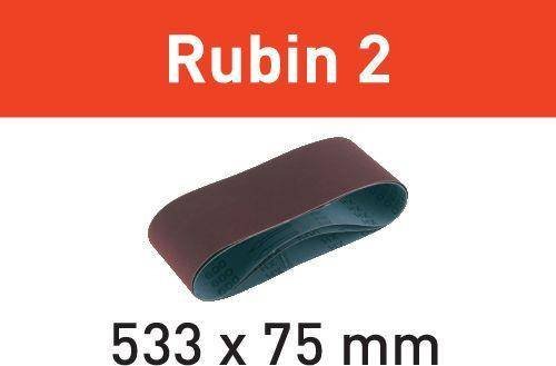 Festool Taśma szlifiers 75 x 533 / P80 RU2/10