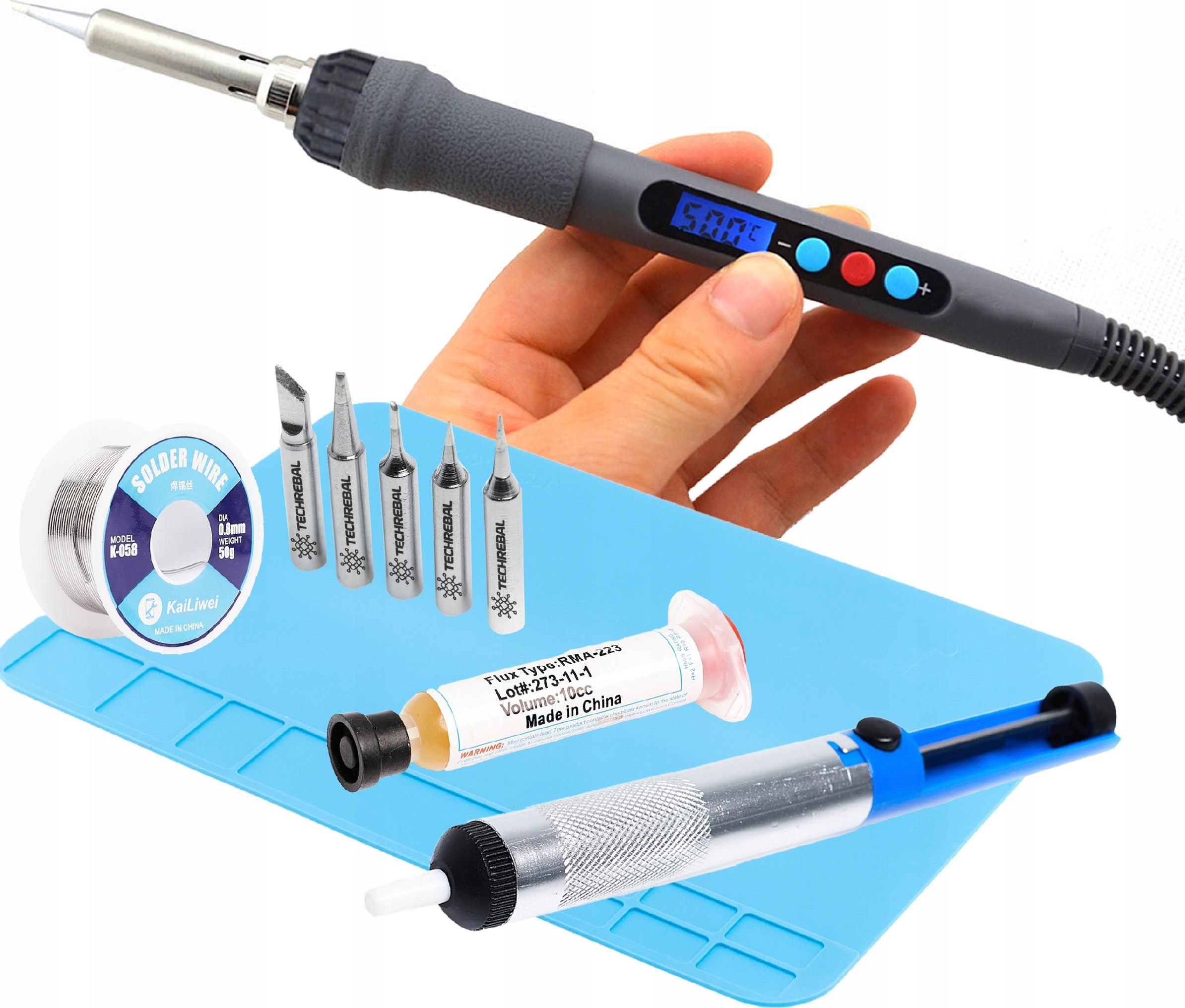 Techrebal Lutownica 60W + KIT23