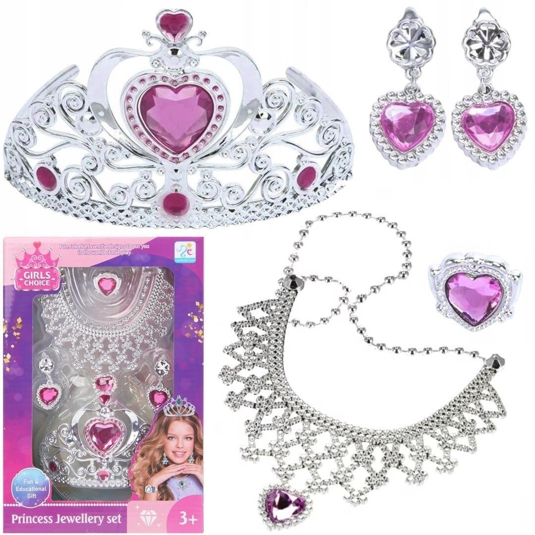 Zestaw piękności biżuteria księżniczki