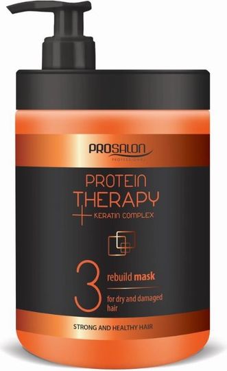 Chantal Prosalon Protein Therapy Keratin Complex 3 Mask For Dry And Damaged Hair Maska do włosów suchych i zniszczonych 1000g