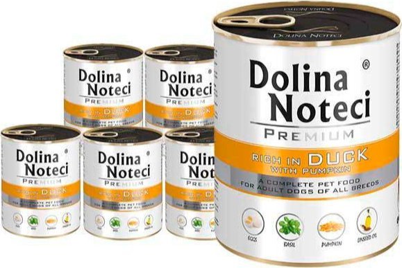Dolina Noteci Dolina Noteci Premium Kaczka z dynią 24x800g