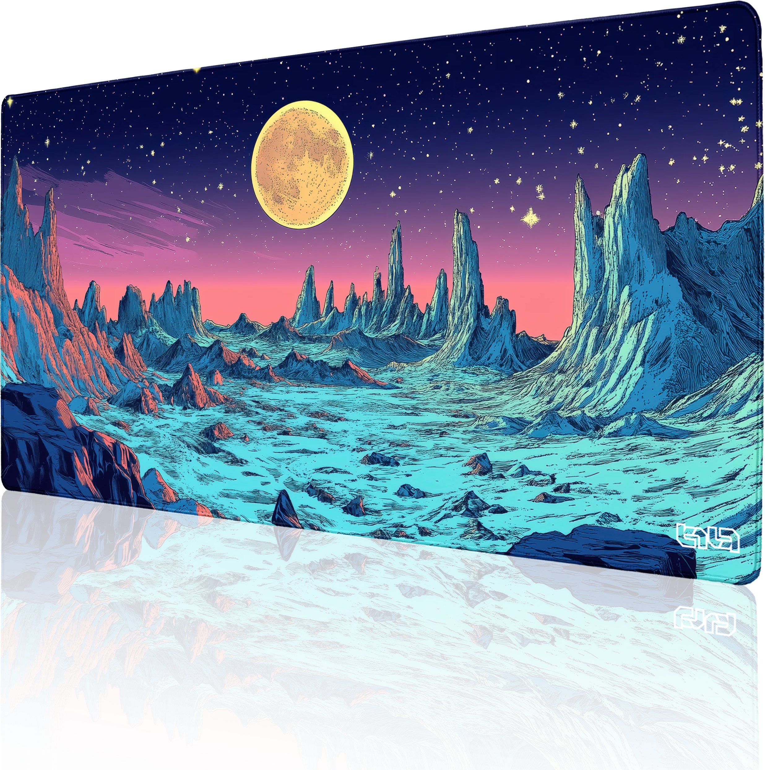 PODKŁADKA POD MYSZKĘ XXL Cosmic Horizon 100x50 TILT Wytrzymała Duża XL