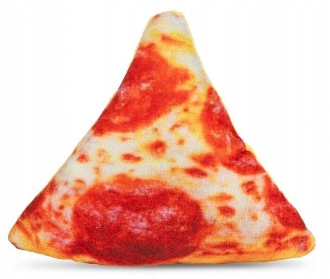 Barry King Zabawka dla psa pizza pluszowa, 16 cm