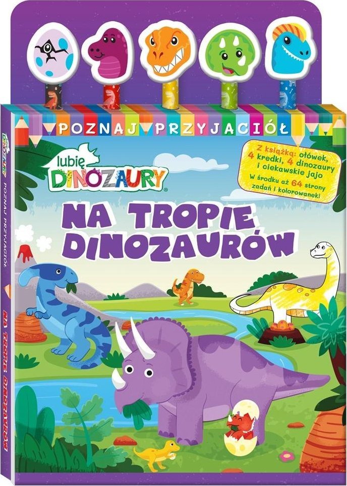 Media Service Zawada Lubię Dinozaury. Poznaj przyjaciół cz.1 Na tropie