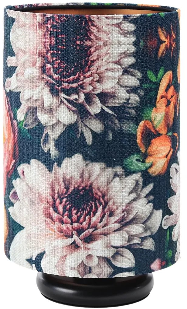 Lampa stołowa FLORAL-D wielokolorowa/miedziana BPS KONCEPT