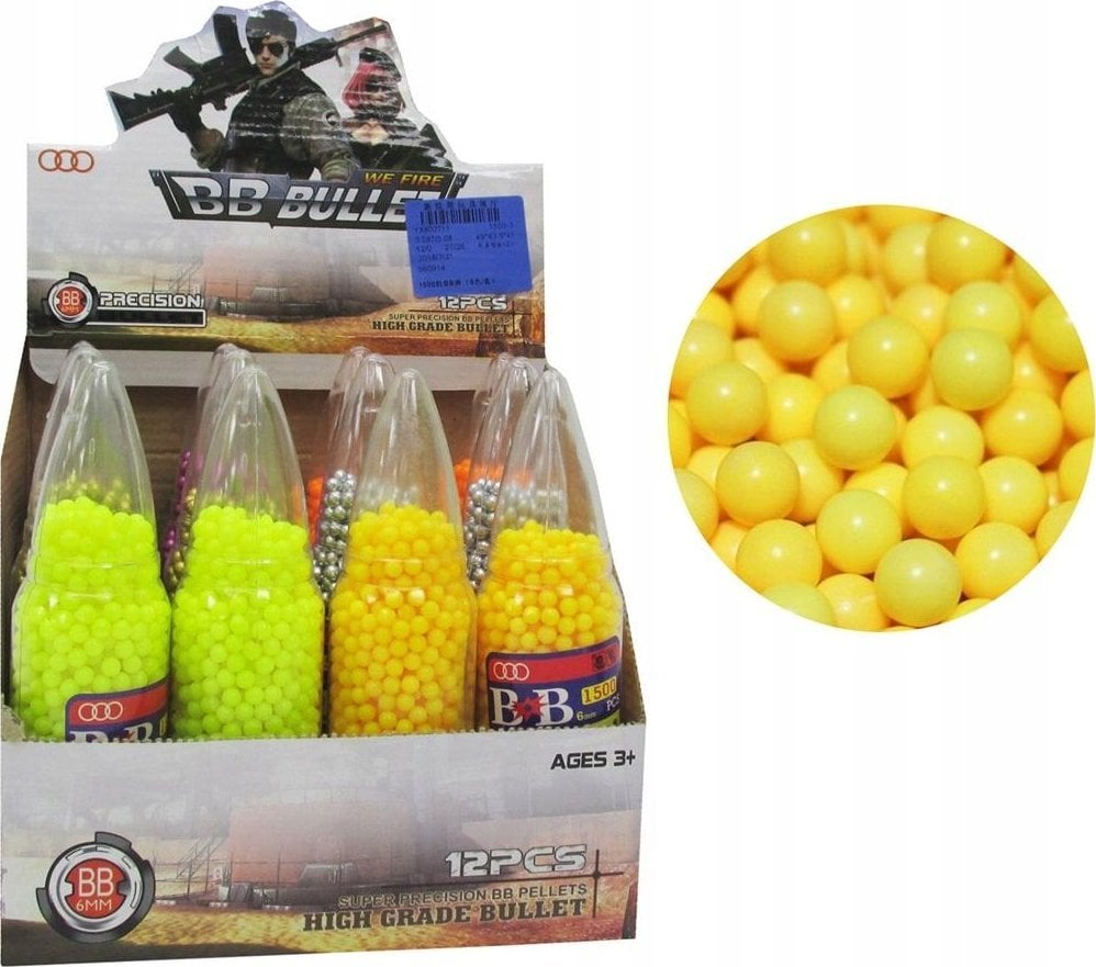 Trifox Kulki w naboju 1500szt 12szt/disp A-0240